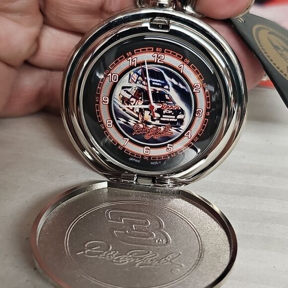 DALE EARNHARDT POCKET WATCH BFPM-03-29 - Picture 2 of 2